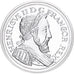 France, Medal, Reproduction du Teston au Croissant, Henri II, Silver, MS(65-70)