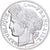 França, medalha, Reproduction de la 50 Centimes Cérès 1889, Prata, MS(65-70)