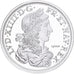 Francia, medaglia, Reproduction du Lis d'Argent 1656 Paris, Louis XIV, Argento