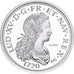 França, medalha, Reproduction du Petit Louis d'Argent 1720, Prata, MS(65-70)