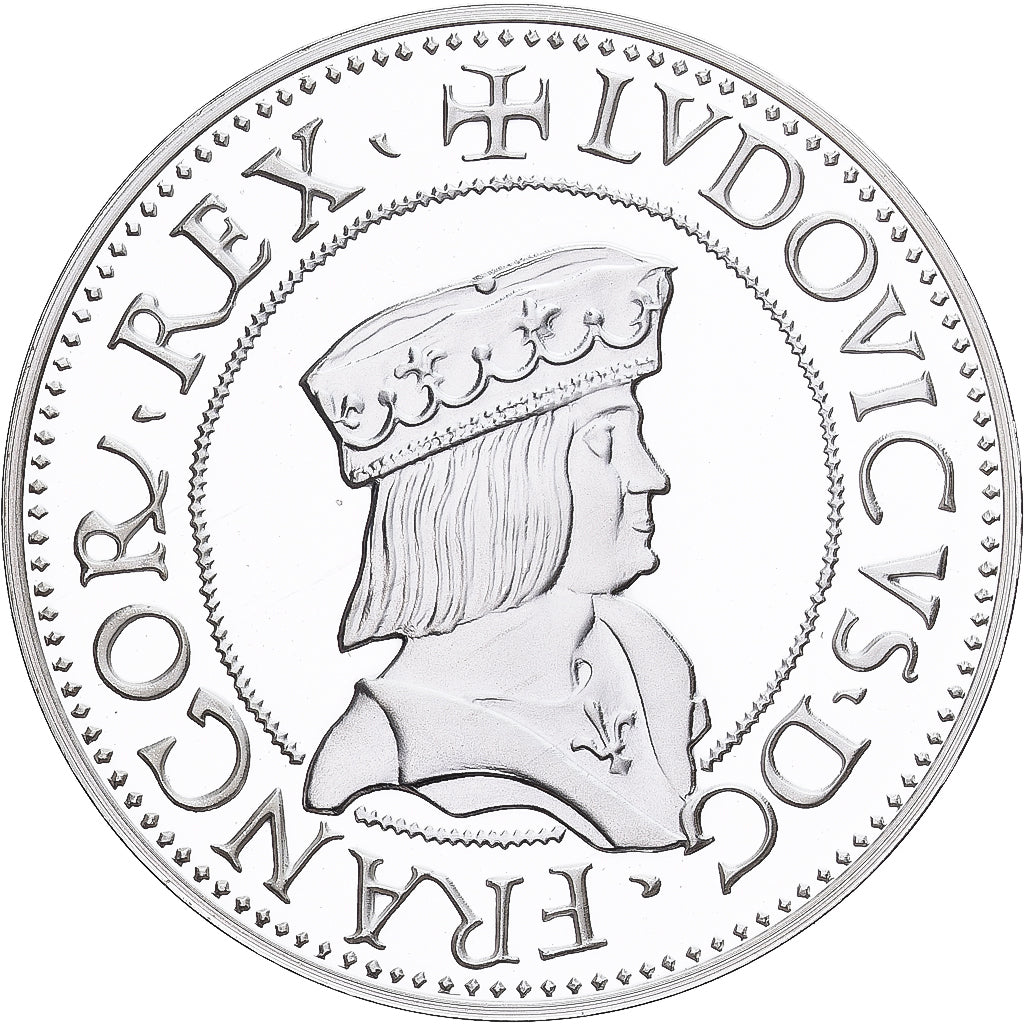 France, Médaille, Reproduction, Louis XII, Duché de Milan, Argent, FDC