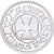 França, medalha, Reproduction du Denier Parisis, Philippe Auguste, Prata