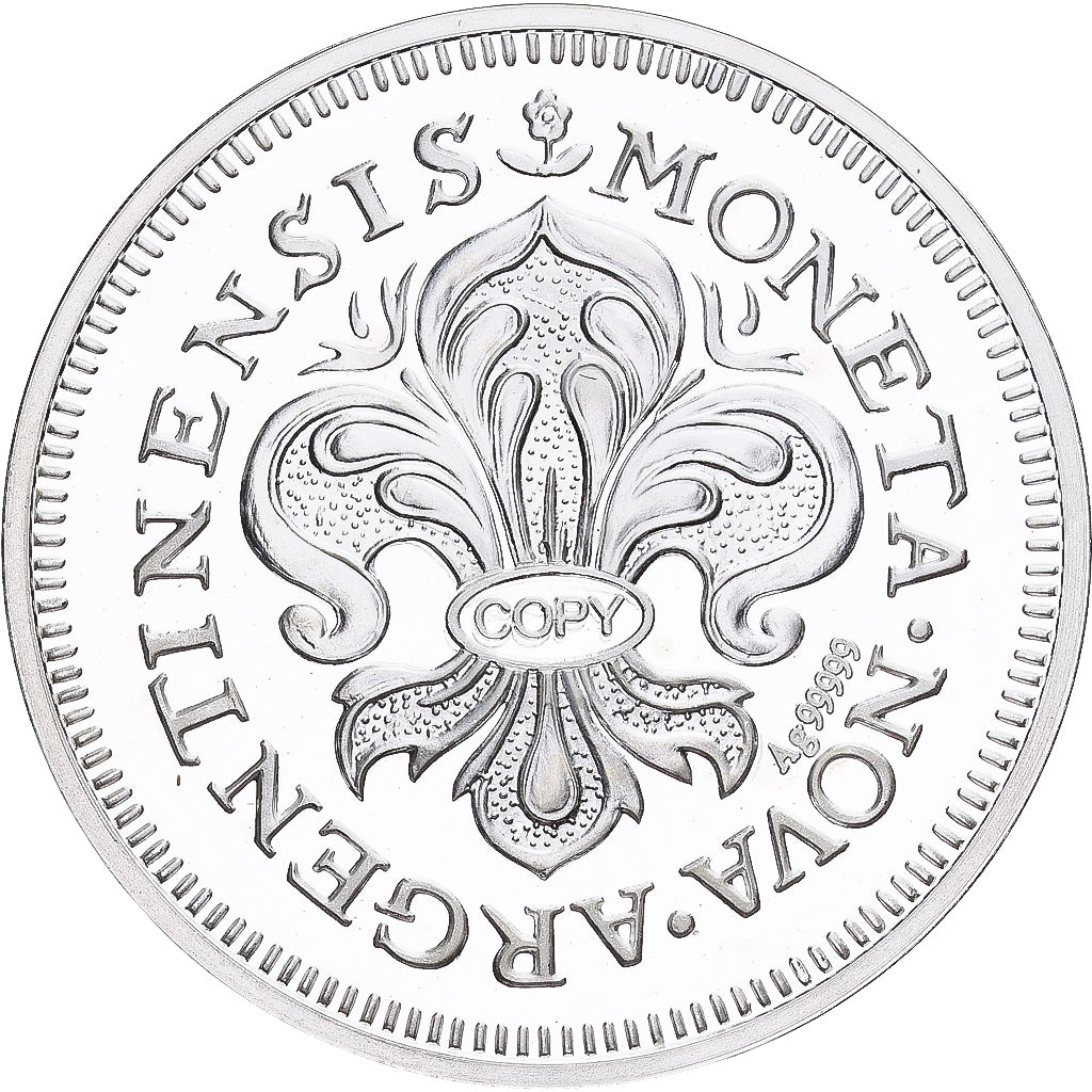 France, Medal, Reproduction de la 30 Sols 1682, Silver, MS(65-70)
