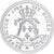 França, medalha, Reproduction de l'Ecu de Calonne 1786, Prata, MS(65-70)