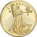 France, Medal, Reproduction Twenty Dollar Liberty, 1933, Copper Gilt, MS(64)