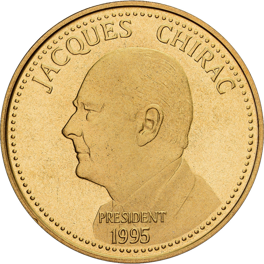 France, Médaille, Jacques Chirac, Elections Présidentielles, FDC