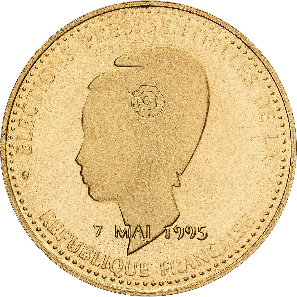 France, Médaille, Jacques Chirac, Elections Présidentielles, FDC