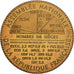 France, Medal, Elections Législatives, 1997, Gilt Bronze, MS(63)