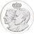 Bélgica, medalha, Baudouin I et Fabiola, 1980, Prata, MS(63)