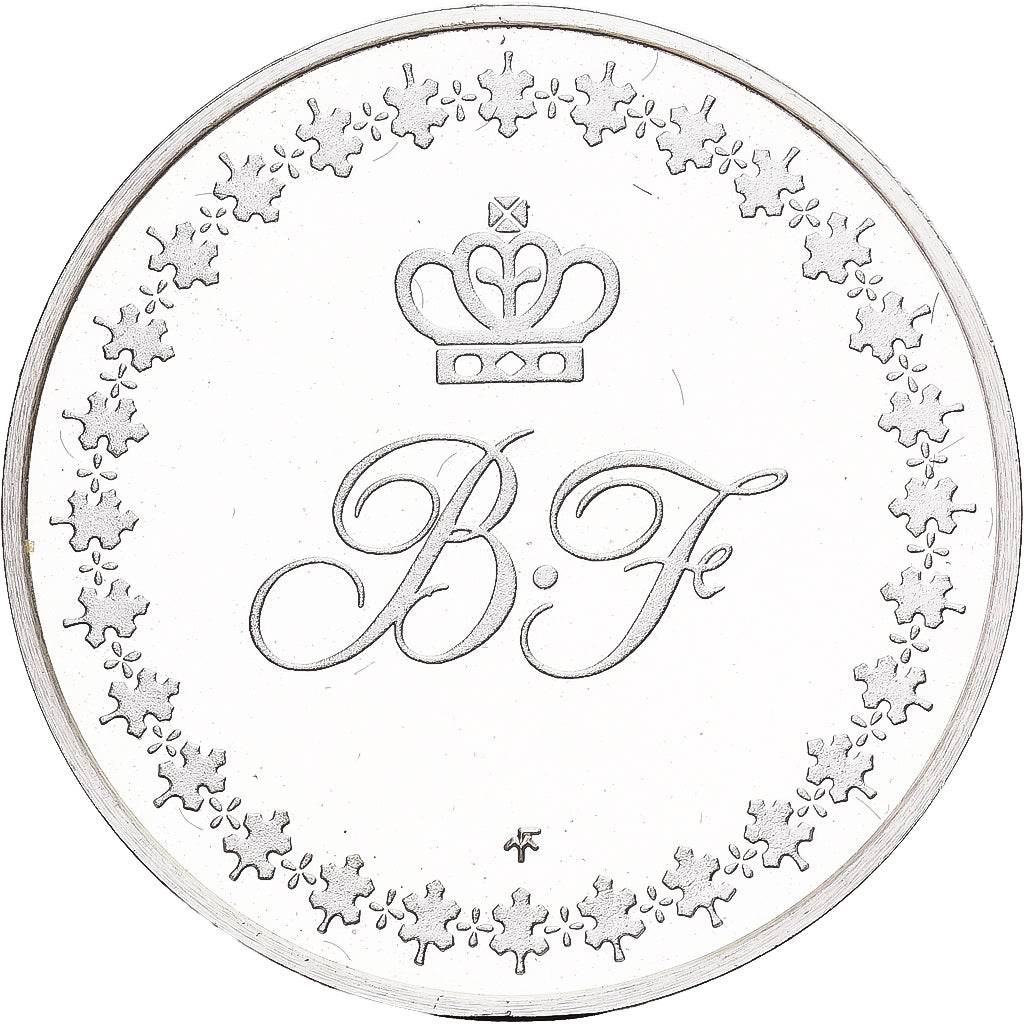 Belgique, Médaille, Baudouin I et Fabiola, 1980, Argent, SPL
