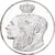 Bélgica, medalha, Léopold II et Marie-Henriette, 1980, Prata, MS(63)