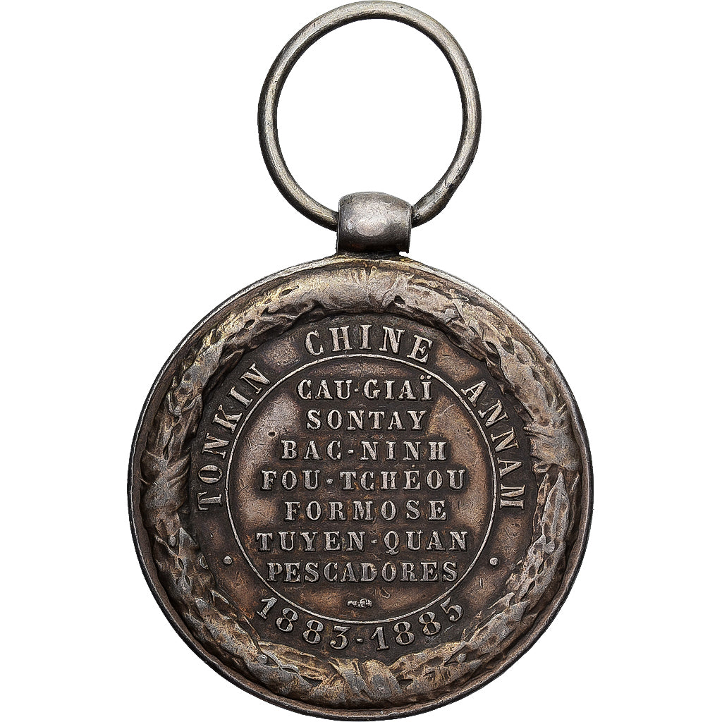 Frankreich, Campagne du Tonkin-Chine-Annam, Medaille, 1883-1885, Excellent