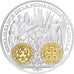Frankreich, Medaille, Histoire Monétaire, Douzain Charles VII, Silber, STGL