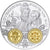 France, Medal, Histoire Monétaire, Douzain aux deux H, Silver, MS(65-70)