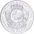 France, Medal, Histoire Monétaire, Douzain aux deux H, Silver, MS(65-70)