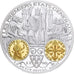Francia, medalla, Petit Royal Assis 1290, Plata, FDC