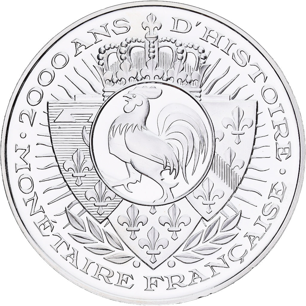 Frankreich, Medaille, Histoire Monétaire, Noble d'Or de Calais, Silber, STGL