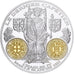 France, Medal, Histoire Monétaire, Charles IV, Maille Blanche, Silver