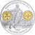 Frankreich, Medaille, Histoire Monétaire, Liard, Silber, STGL