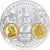 Frankreich, Medaille, Histoire Monétaire, Louis d'Or aux Palmes, Silber, STGL