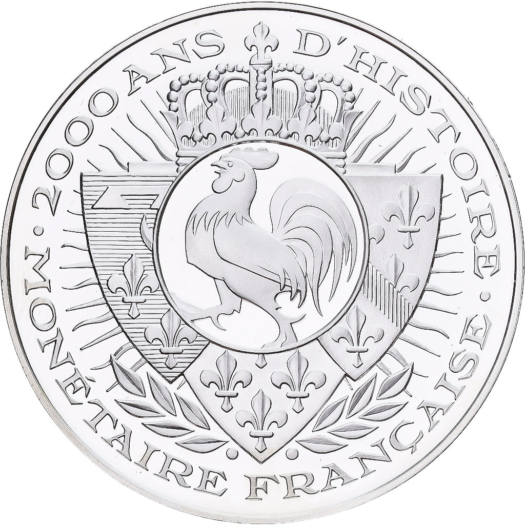 Frankreich, Medaille, Histoire Monétaire, Double Henri d'Or, Silber, STGL