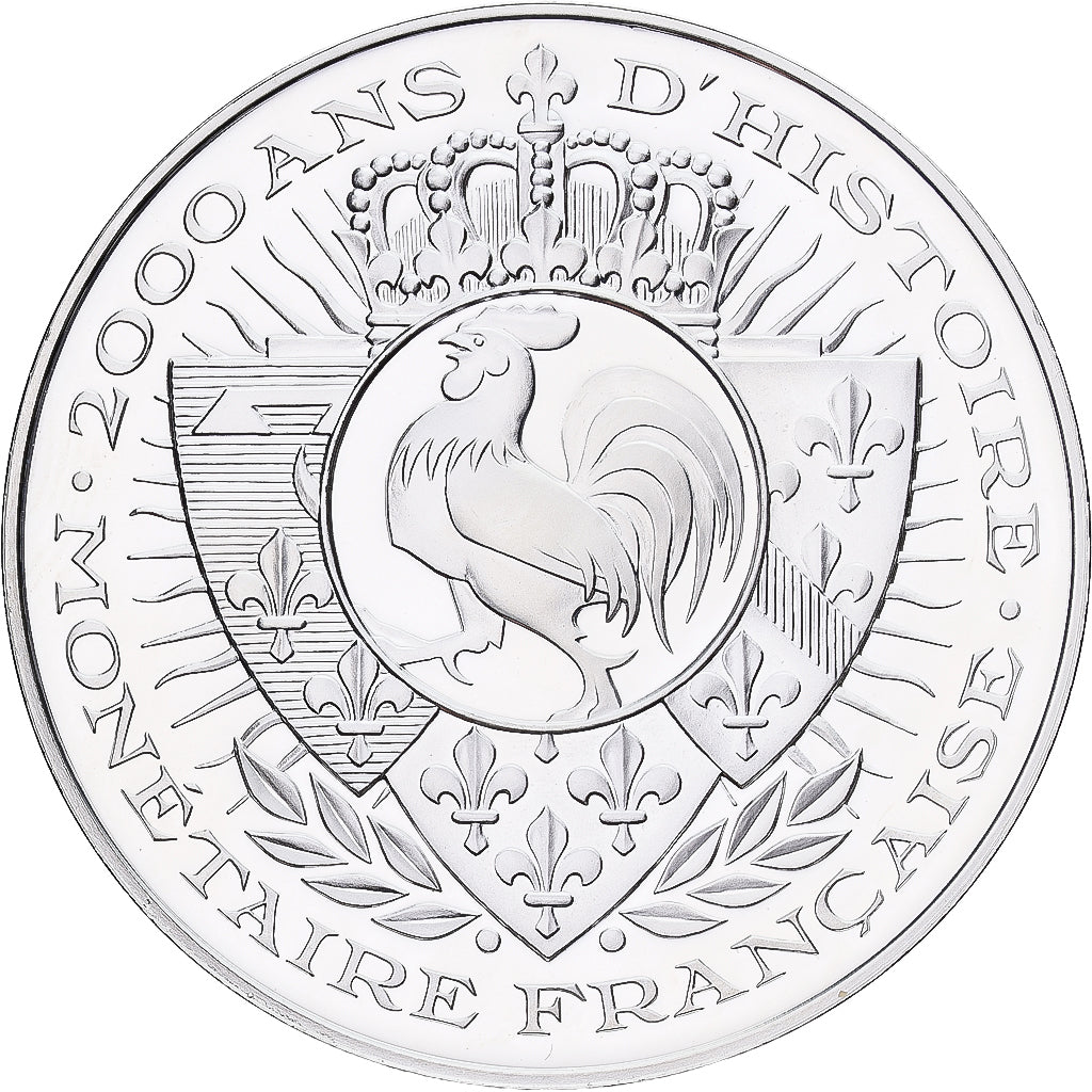 France, Medal, Double Ducat de Milan, Silver, MS(65-70)