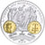 Frankreich, Medaille, Histoire Monétaire, Tiers de Sou, Dagobert Ier, Silber
