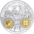 Frankreich, Medaille, Histoire Monétaire, Denier de Chinon, Silber, STGL