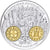 Frankreich, Medaille, Histoire Monétaire, Obole Louis VIII, Silber, STGL