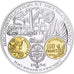 Frankreich, Medaille, Histoire Monétaire, 100 Francs Cochet, Silber, STGL
