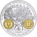 Frankreich, Medaille, Histoire Monétaire, Ecu d'Or Charles VI, Silber, STGL