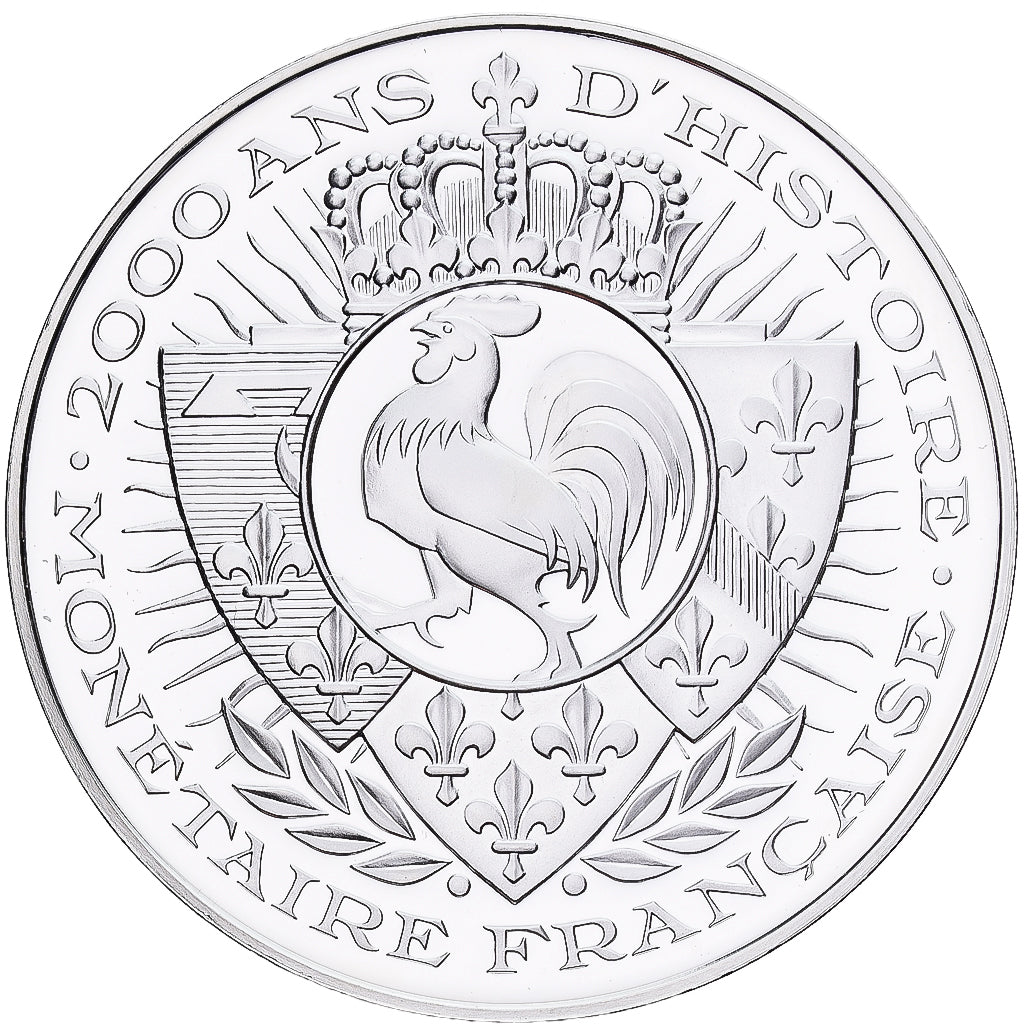 Frankreich, Medaille, Histoire Monétaire, Pavillon d'Or, Silber, STGL