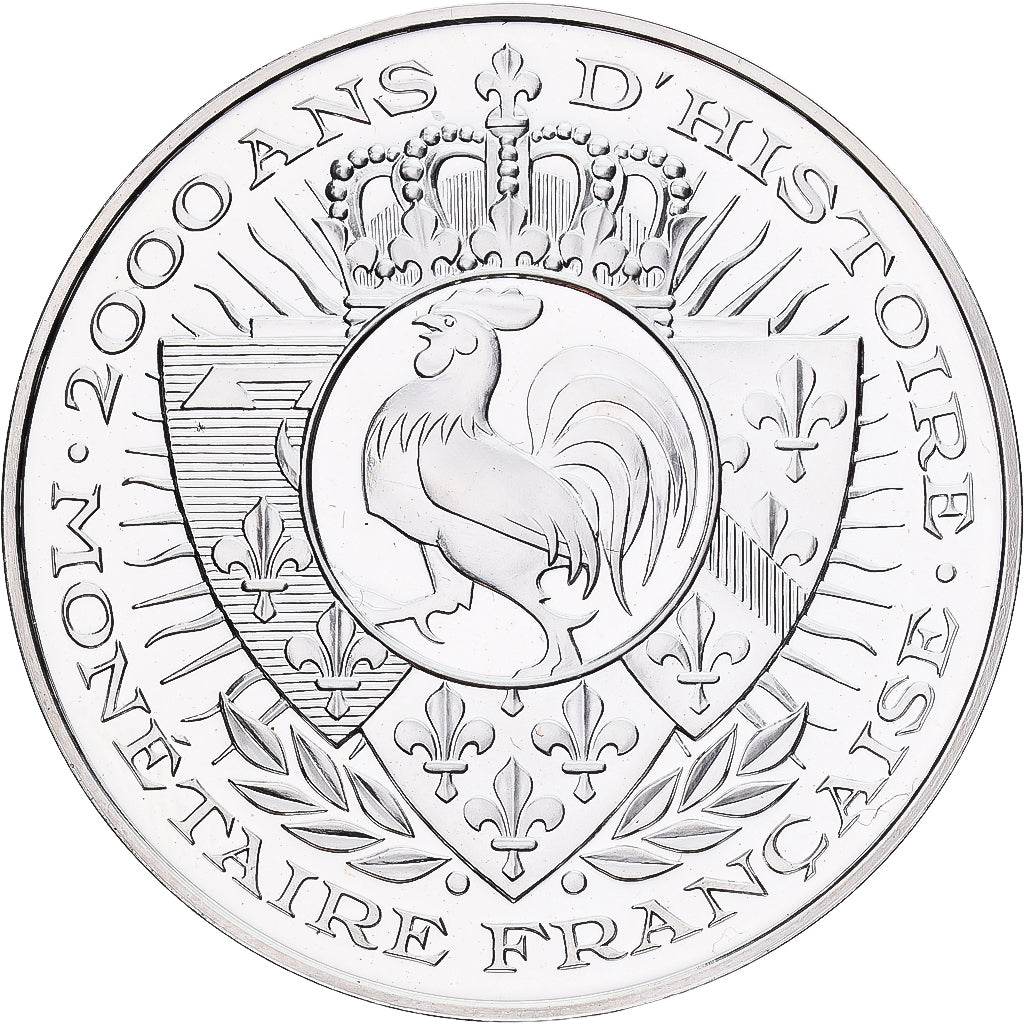 Frankreich, Medaille, Histoire Monétaire, Henri II, Piéfort, Silber, STGL