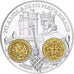 Francia, medalla, Histoire Monétaire, Florin George, Plata, FDC