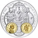 Frankreich, Medaille, 2000 Ans d'Histoire Monétaire, Triens Mérovingien