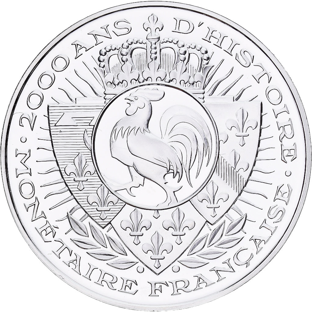 France, Medal, Histoire Monétaire, Salut d'Or Henry VI, Silver, MS(65-70)