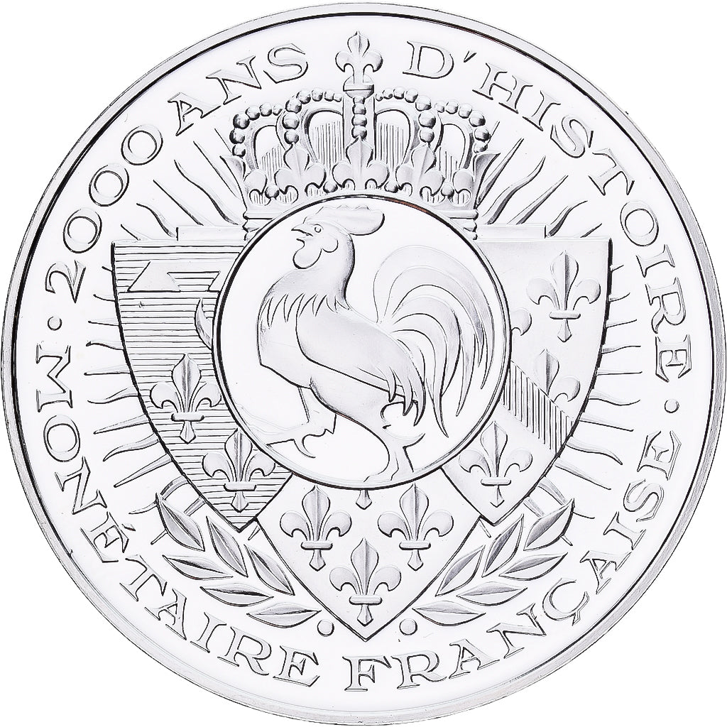 France, Medal, Histoire Monétaire, Ecu d'Or au Soleil, Silver, MS(65-70)