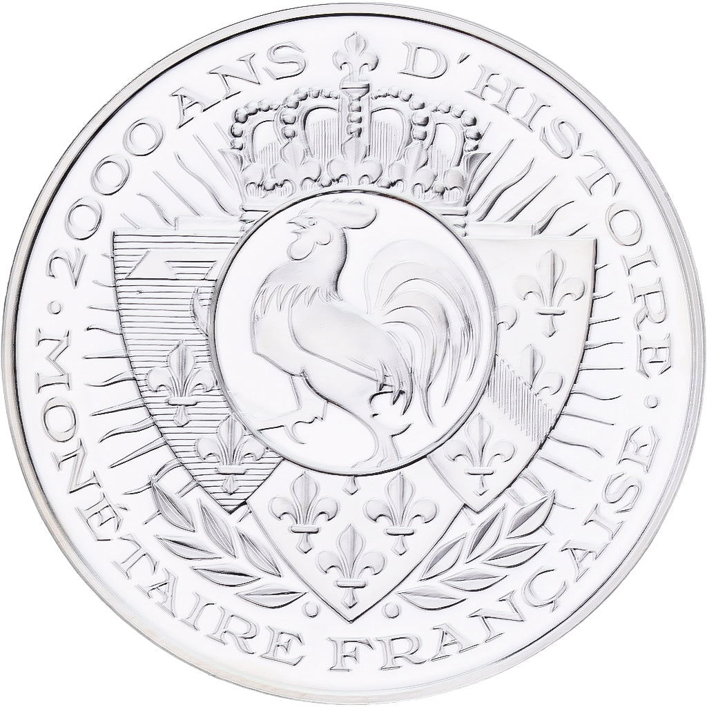 France, Médaille, Histoire Monétaire, 5 Sols de Monneron, Argent, FDC