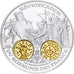 France, Medal, Histoire Monétaire, Trémissis, Clotaire, Silver, MS(65-70)