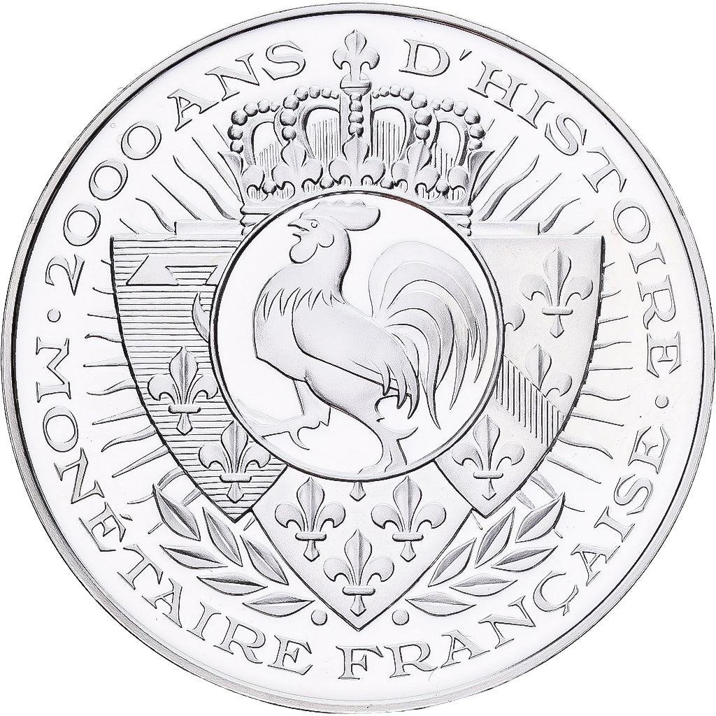 France, Médaille, Histoire Monétaire, Ecu d'Or Saint Louis, Argent, FDC