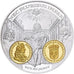 France, Medal, Histoire Monétaire, Ecu au Jabot, Louis XIV, Silver, MS(65-70)