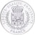 França, medalha, Anniversaire du Débarquement de Normandie, Prata, MS(65-70)