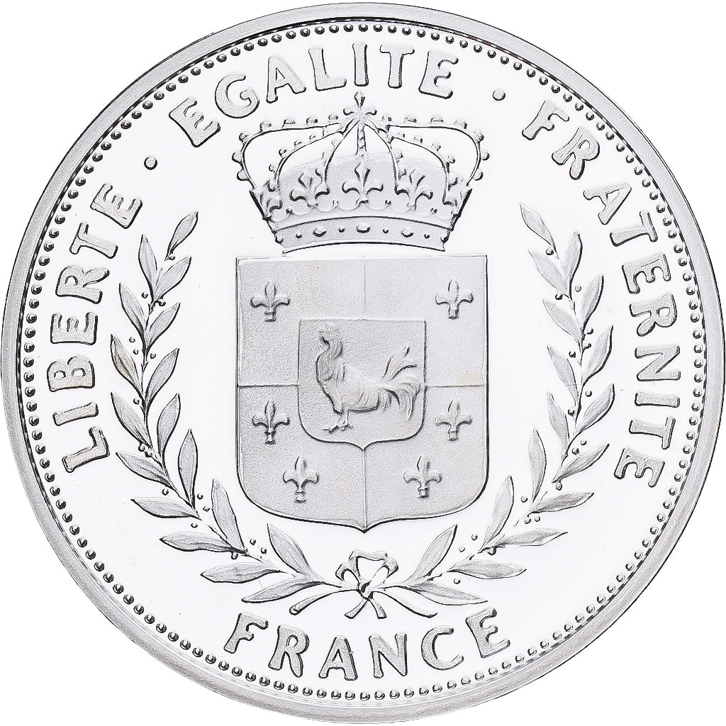 France, Medal, Conférence de Brazzaville, Janvier 1944, Silver, MS(65-70)