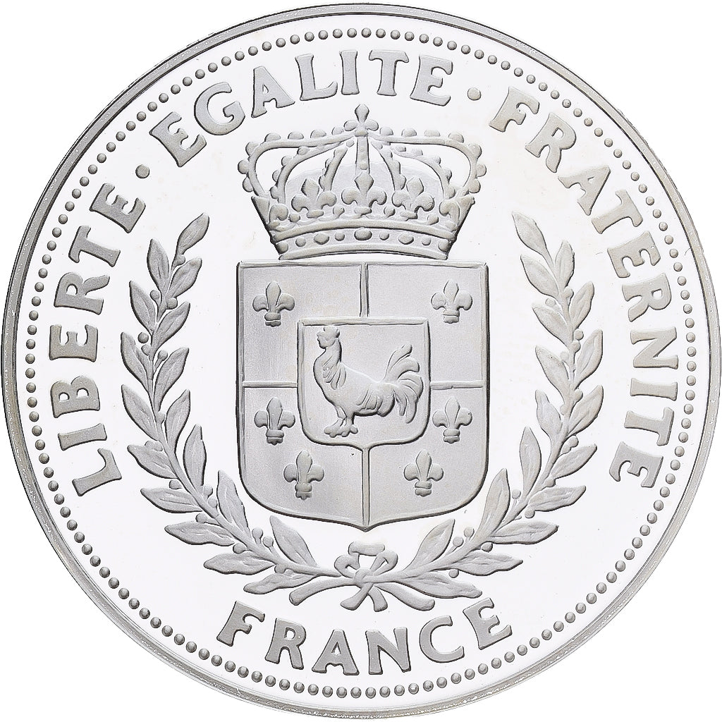 France, Médaille, Genevoix, Argent, FDC