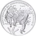 França, medalha, Anniversaire du Débarquement de Normandie, Prata, MS(65-70)