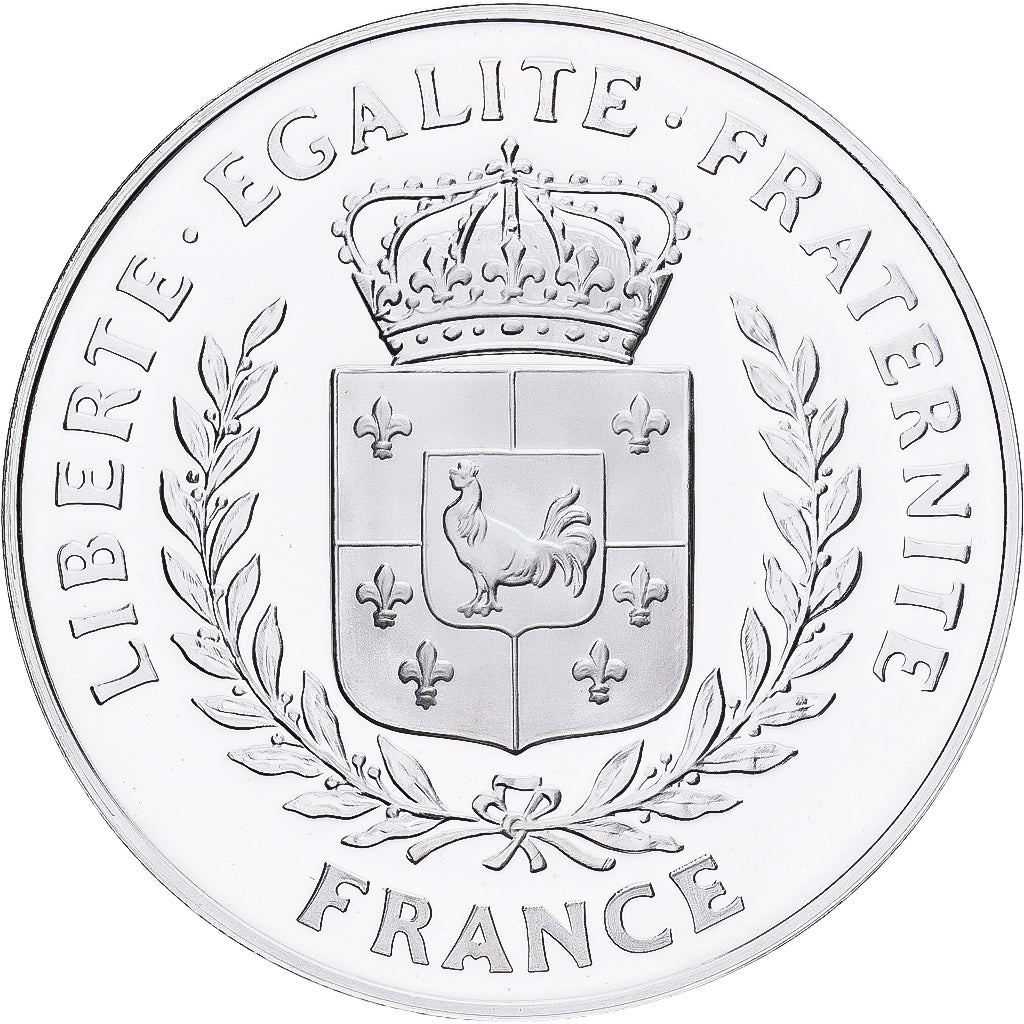 França, medalha, Anniversaire du Débarquement de Normandie, Prata, MS(65-70)