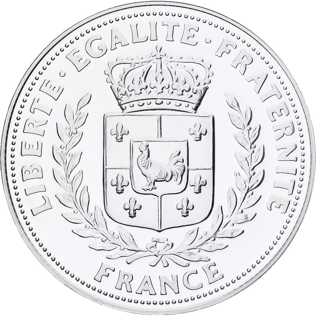 France, Medal, Guerre sous-marine Totale, Silver, MS(65-70)
