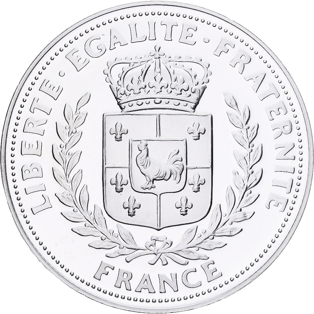 France, Medal, La Bataille des Ardennes, Silver, MS(65-70)