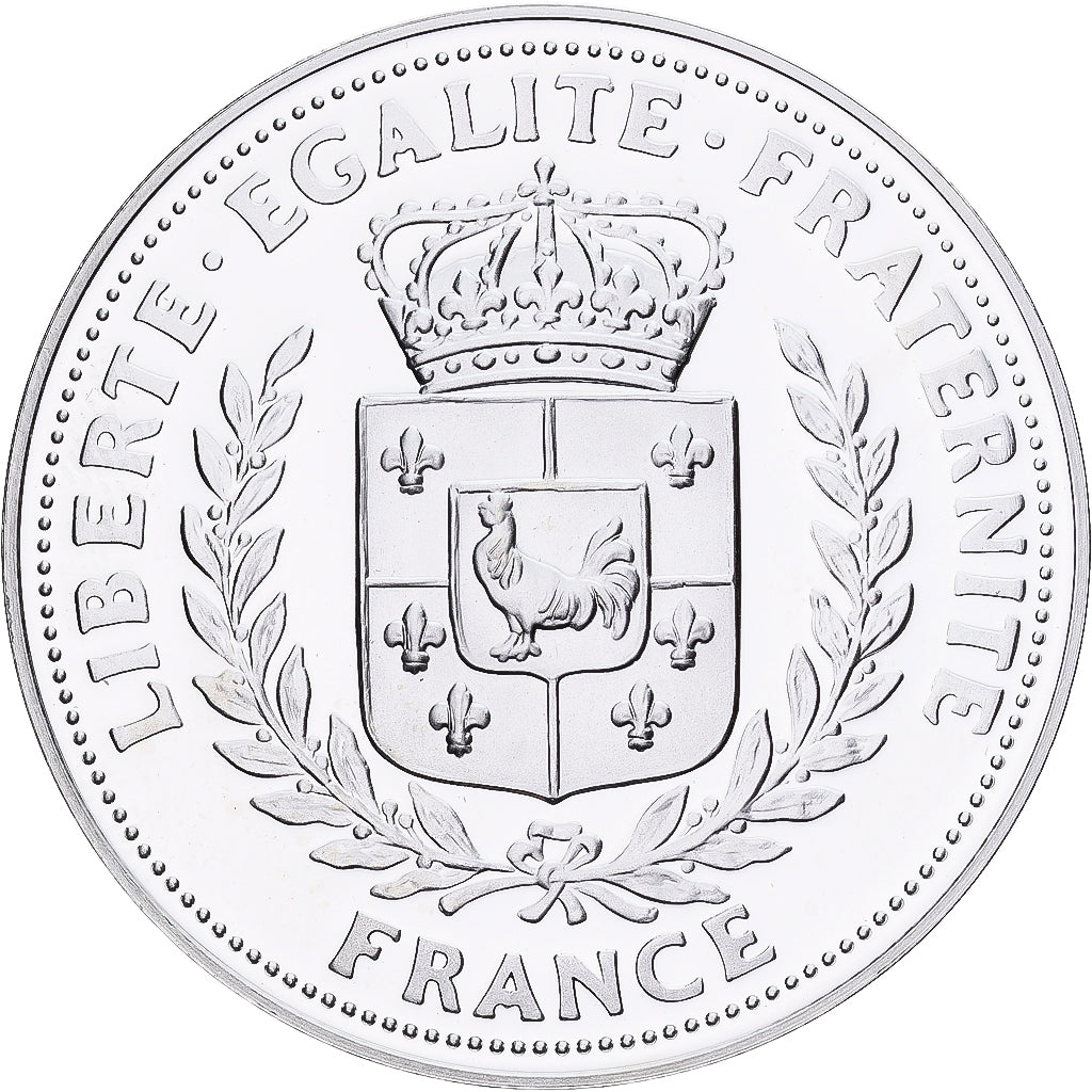 France, Medal, Le Débarquement en Provence, Silver, MS(65-70)