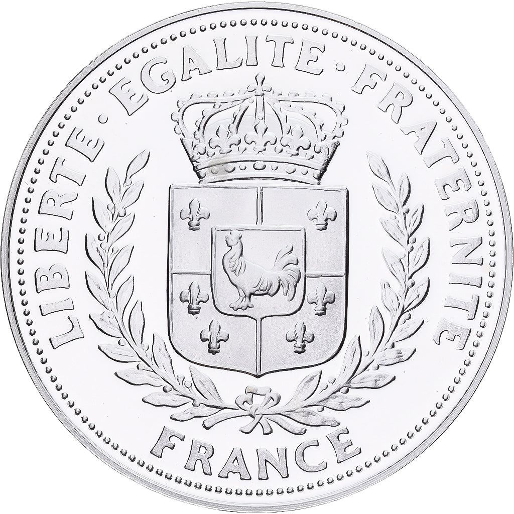 France, Médaille, Général Maunoury, Victoire de l'Ourcq, Argent, FDC
